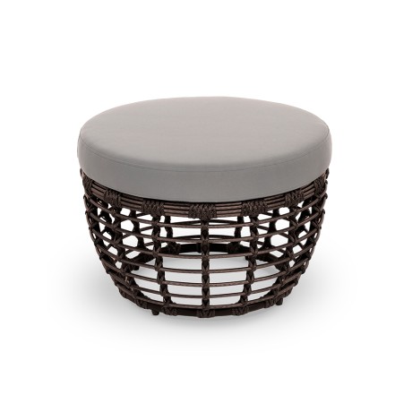 Пуф ЛОТУС Шоколад металлик