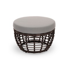 Пуф ЛОТУС Шоколад металлик