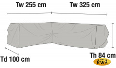 Чехол для садовой мебели 325/255x100x84 см.