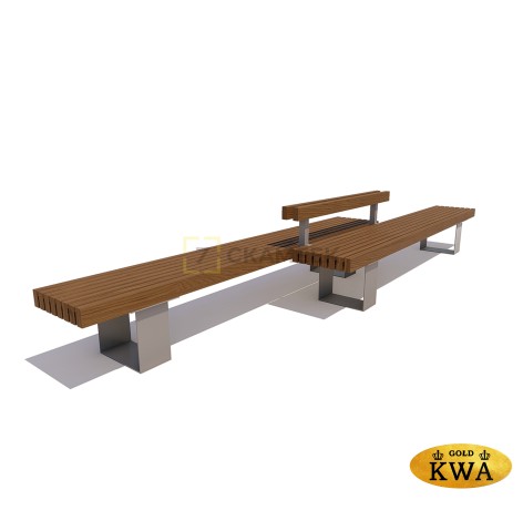 Скамейка «Ростов Дабл» (4,5 ангарская сосна)