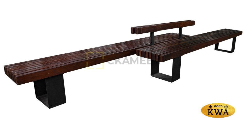 Скамейка «Ростов Дабл» (4,5 ангарская сосна)