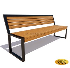 Скамейка «Вокзал» (1,8 лиственница)