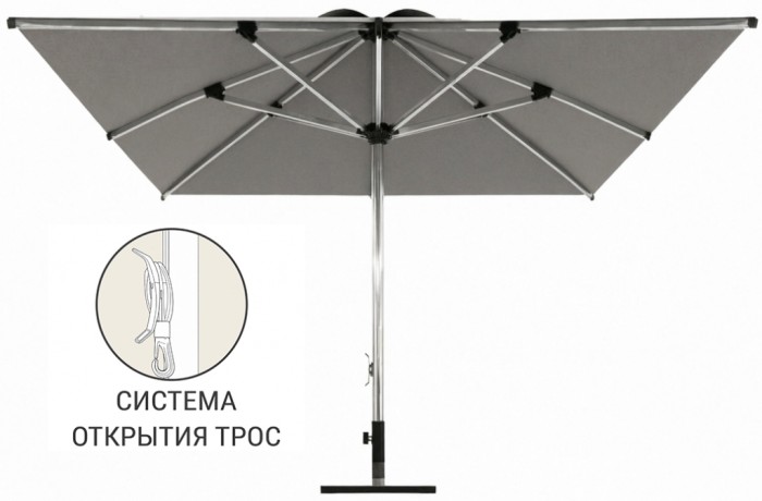 Зонт профессиональный 3.5х3.5 м