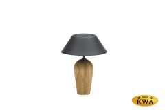 Kiruna (Bottle Teak S Cap) Светильник антрацит, алюминий/тик