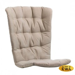 Кресло-качалка пластиковое с подушкой