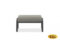 Malmo Пуф антрацит/серый, алюминий