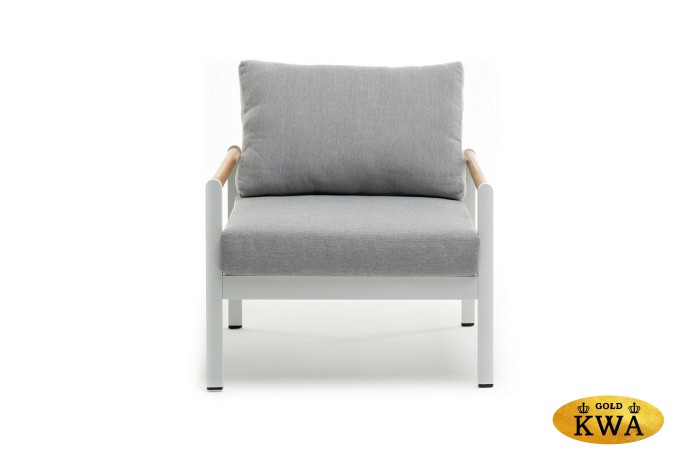 Кресло из алюминия MAYA белый  Joygarden