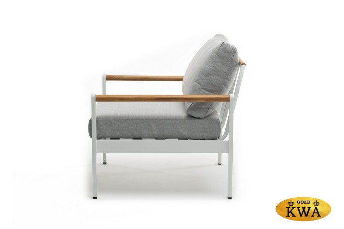 Кресло из алюминия MAYA белый  Joygarden