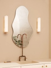 Lake Gold Зеркало в тонкой раме Smal