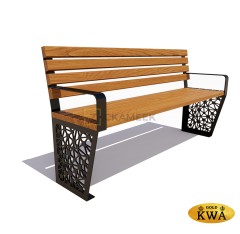 Скамейка «Сколково» (1,5 ангарская сосна,30х60)