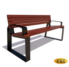 Скамейка уличная «Подольск» (лиственница 2,0 м, 40х60)