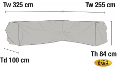 Чехол для садовой мебели 255/325x100x84 см.