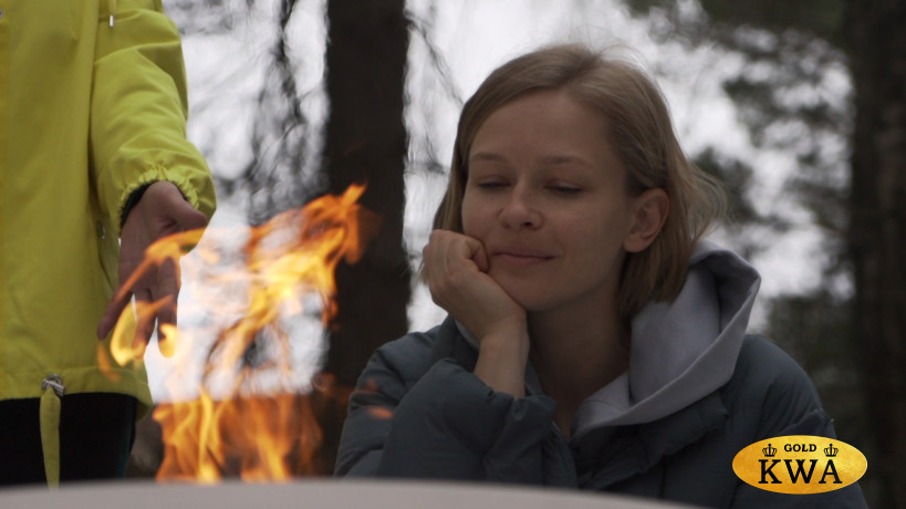 Кварцевый очаг для костра Хрустальный