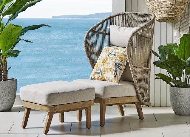 Пуф с подушкой