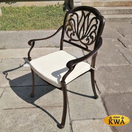 Кресло из литого алюминия Valencia