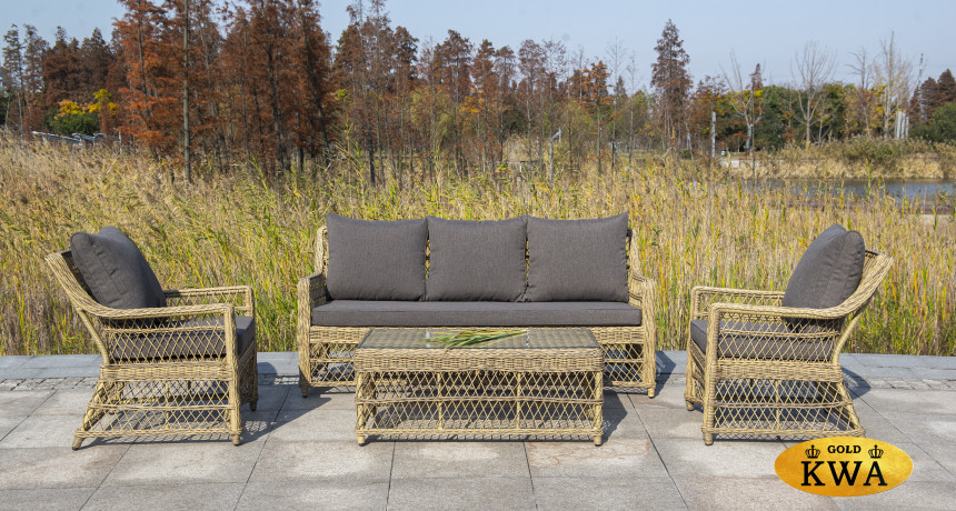 "Гранд Латте" кресло из искусственного ротанга