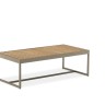 Amal Кофейный стол бежевый/натуральный, алюминий/тик