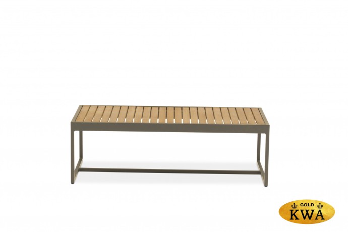 Amal Кофейный стол бежевый/натуральный, алюминий/тик