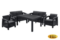 Комплект мебели Corfu Russia Fiesta, графит