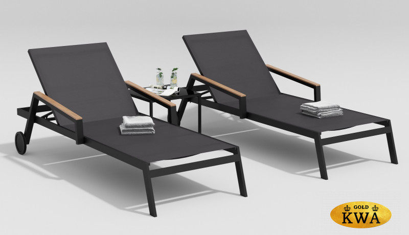 Шезлонг из алюминия SOGNO