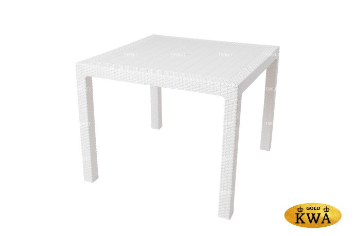 Мебель Tweet Стол обеденный Kvatro 940*940мм, белый