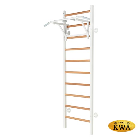 Шведская стенка комбинированная - КОМБИ - Т - БП (стенка + турник навесной + брусья с подлокотниками)