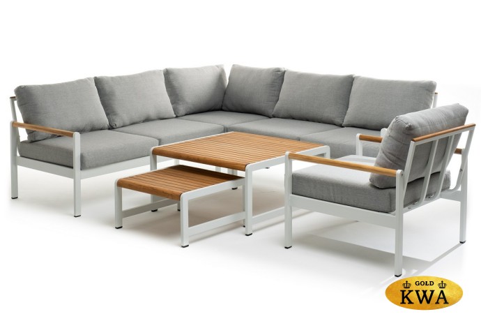 Лаунж зона из алюминия MAYA M белая  Joygarden