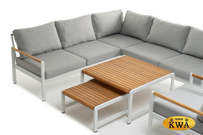 Лаунж зона из алюминия MAYA M белая  Joygarden