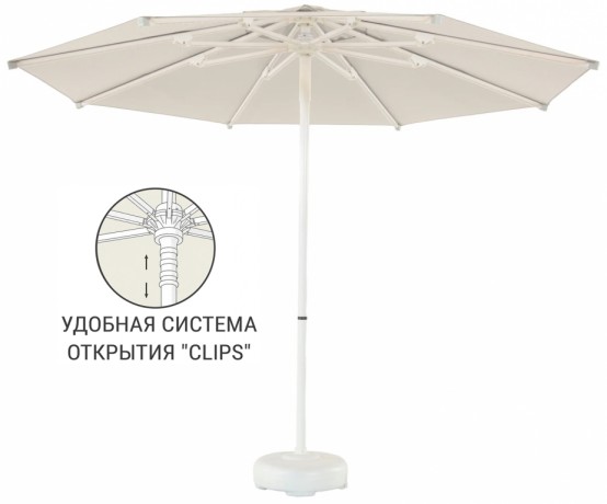 Зонт пляжный профессиональный Ø2.25 м