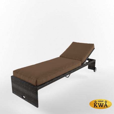 Лежак "Сенатор" на колесиках