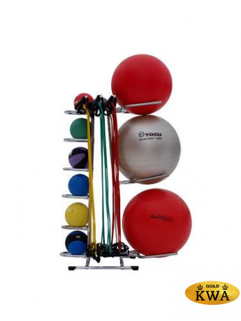 Комбинированная подставка для фитболов,медболов и эспандеров