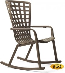 Кресло-качалка пластиковое с подушкой Nardi Folio