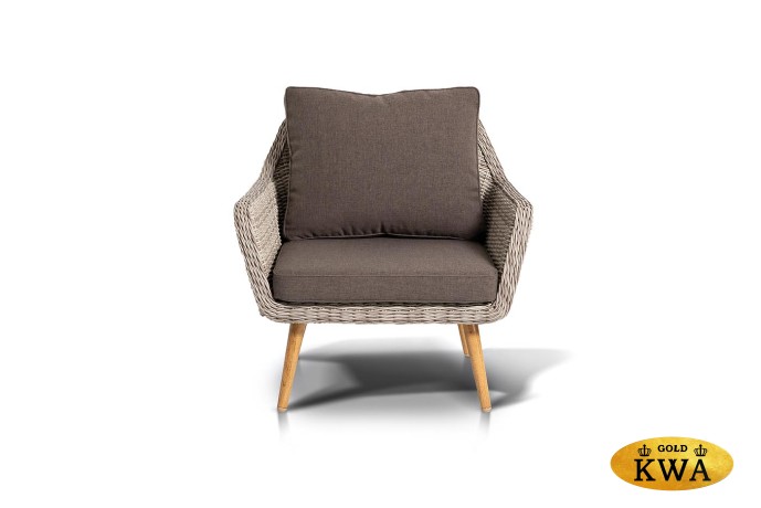 "Прованс" кресло из искусственного ротанга, цвет бежевый