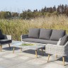 "Прованс" кресло из искусственного ротанга, цвет бежевый