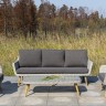 "Прованс" кресло из искусственного ротанга, цвет бежевый