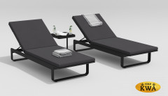 Лежак из алюминия VILLINO