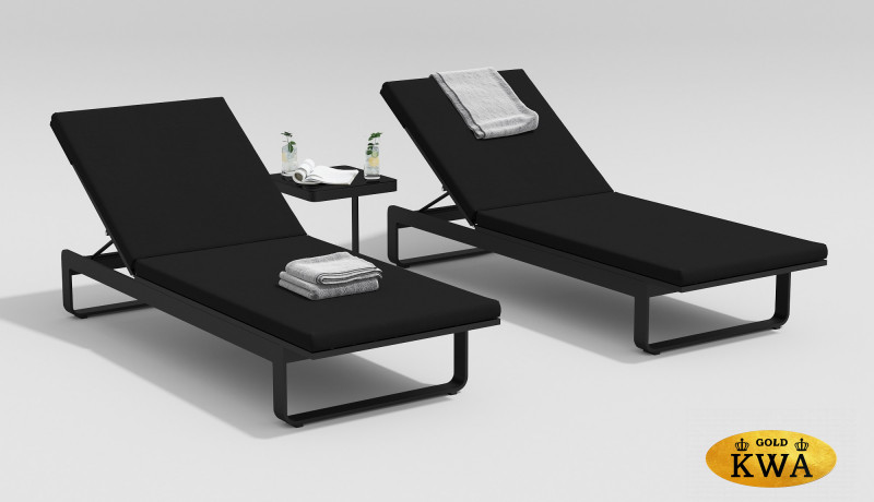 Лежак из алюминия VILLINO