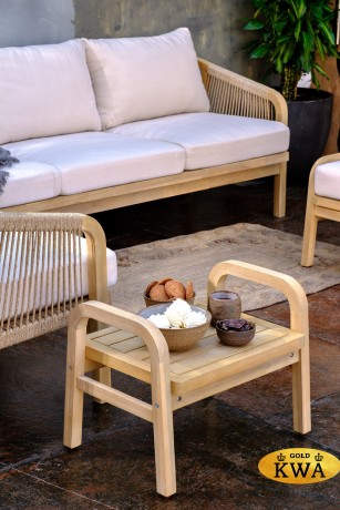 Диванная группа из акации RIMINI со столом 150 см M  Joygarden