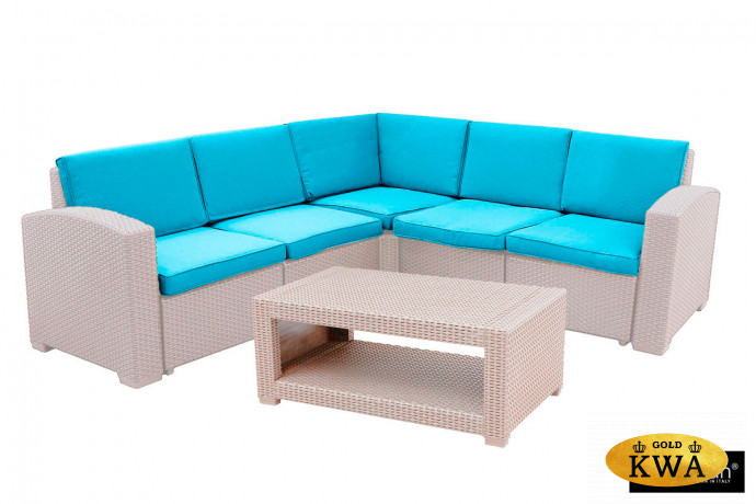 Мебель с угловым диваном Rattan Premium Corner