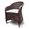 "Кон Панна С" лаунж зона из искусственного ротанга, цвет коричневый