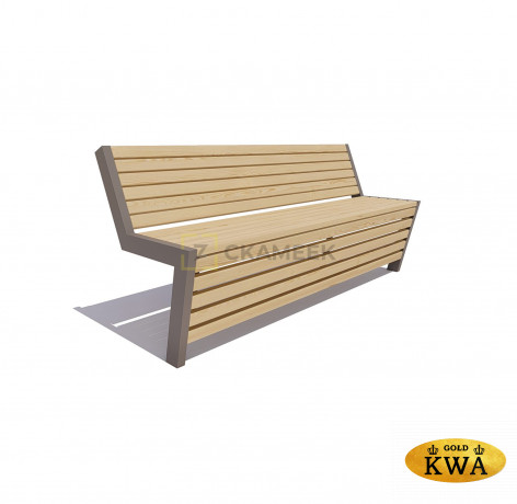 Скамейка «Техно» (1,2 м лиственница,30х60)