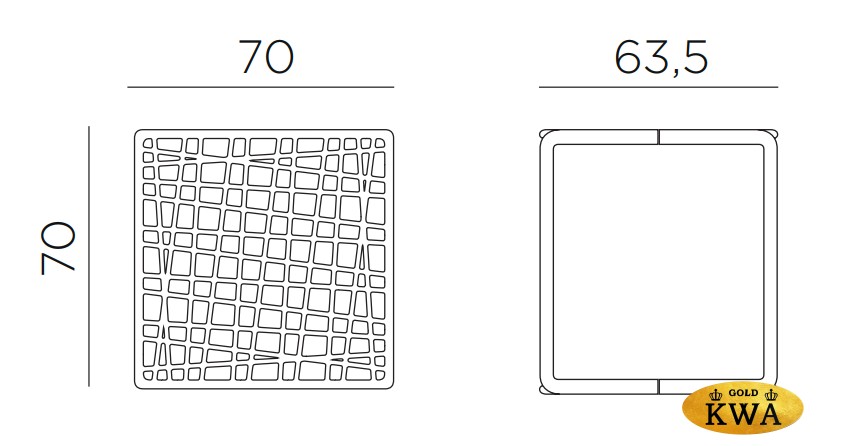 Куб пластиковый