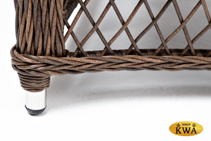 "Гранд Латте" кресло из искусственного ротанга, цвет коричневый