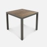 Стол Quadro 990х990 wood (с упаковкой)