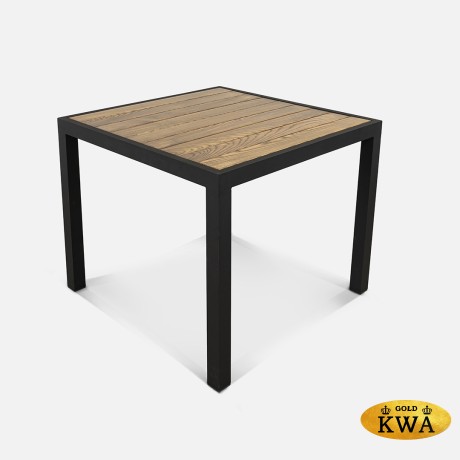 Стол Quadro 990х990 wood (с упаковкой)