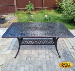 Стол из литого алюминия Rimini 150