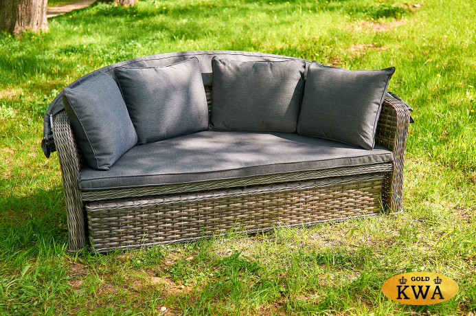 Диван-трансформер VIOLETTA серый