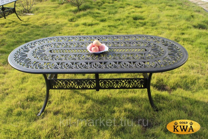 Столовая группа из литого алюминия Florence 6