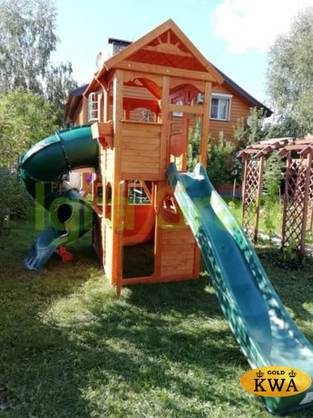 Детская площадка IgraGrad "Клубный домик 2 с трубой"