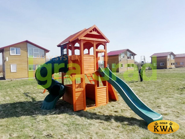 Детская площадка IgraGrad "Клубный домик 2 с трубой"